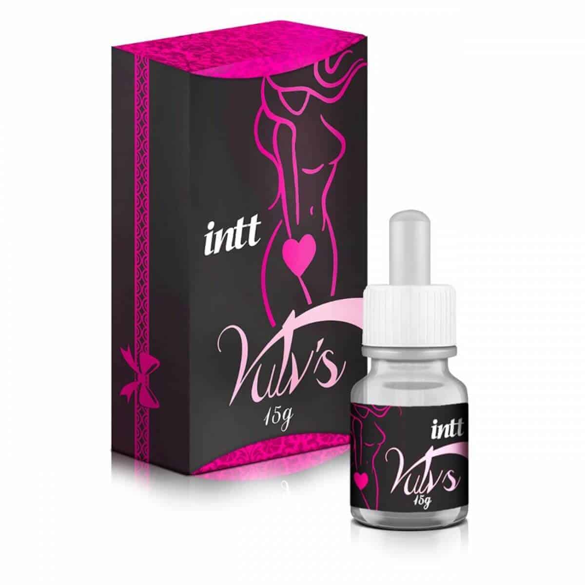 Vulv's é um excitante 4 em 1 que estimula, esquenta, lubrifica e excita.