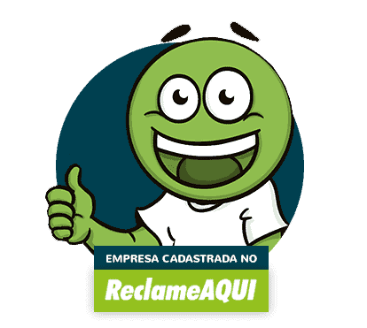 Empresa cadastrada no Reclame Aqui