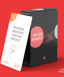 Baralho Jogo das Intencoes Baralho erótico Jogo das Intenções