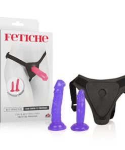 Kit Strap On com 2 próteses