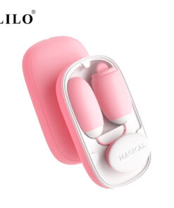 Vibrador Bullet e Mini Estimulador com Língua - Lilo