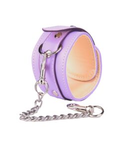 LinhaBDSM TornozeleiraLilas04 1 Dona Coelha Tornozeleira Lilás - Linha BDSM