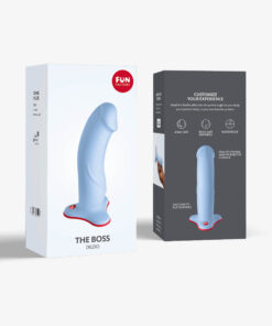 665930f33e3848db47fcf898e317d173 Dildo The Boss Stub Dove Blue Fun Factory