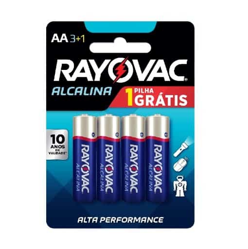 39a2cc7ff9e955c215f48dd9e645e0da Pilhas Alcalinas Rayovac AA – Cartela com 4 unidades